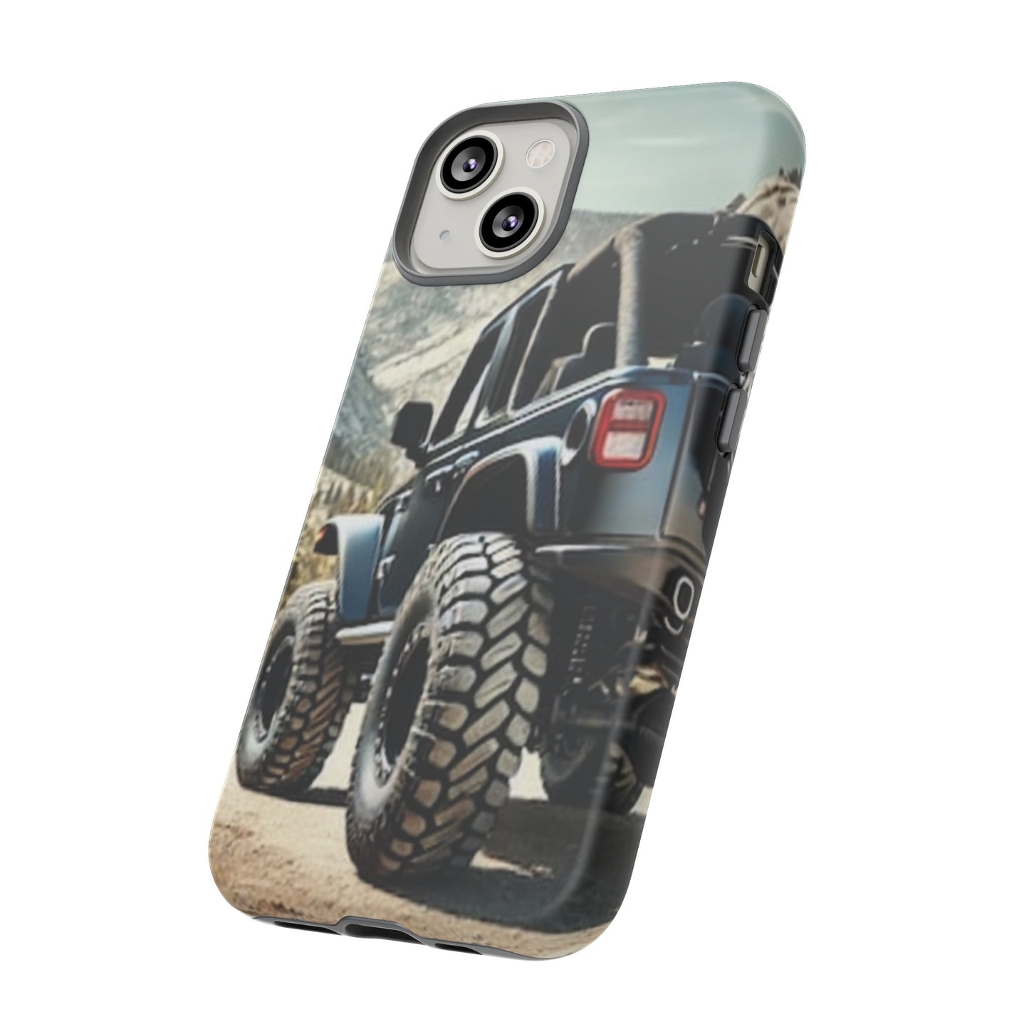 Blue Jeep Protective Phone Case