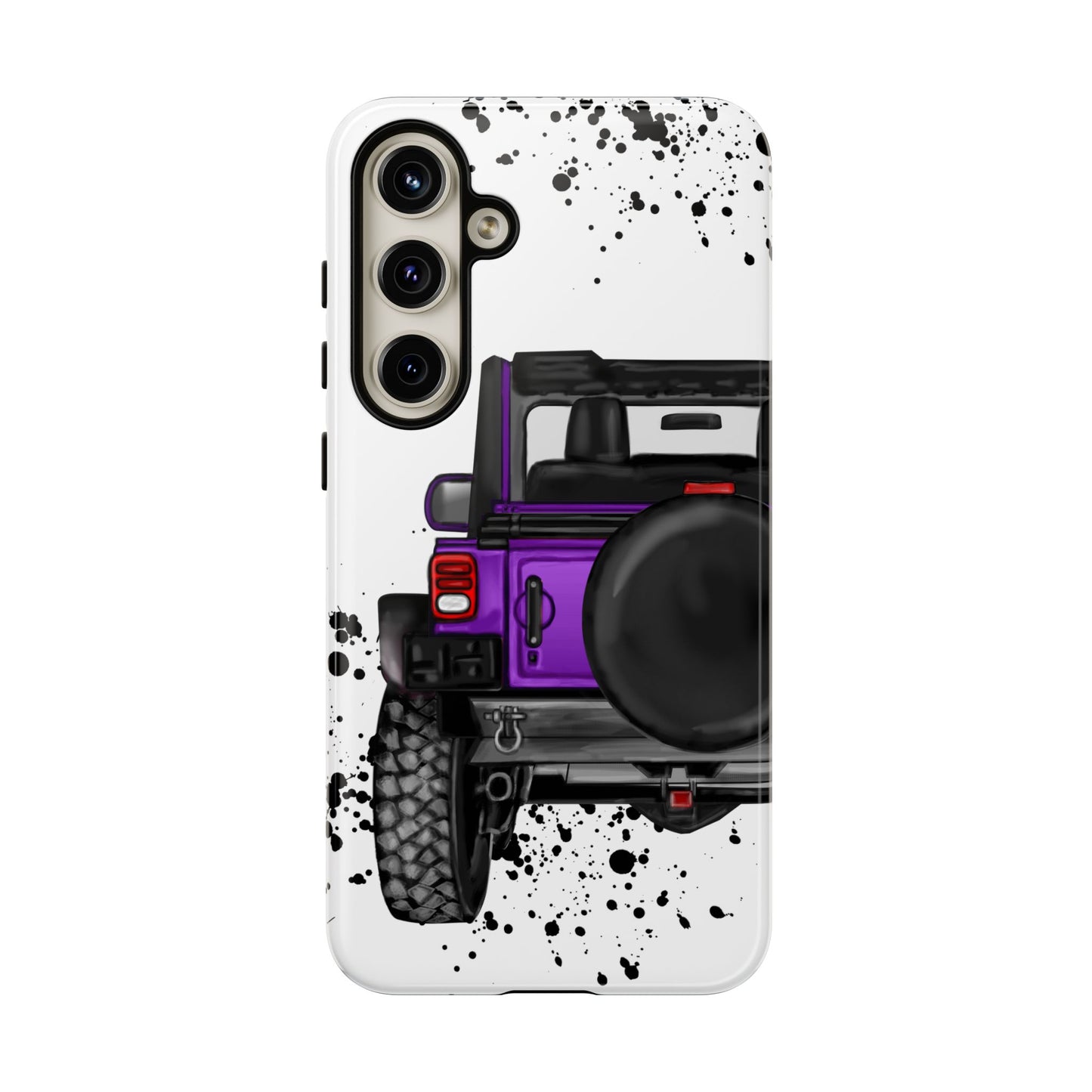 Off Road Life Purple Protective Case for Iphone, Google and Samsung