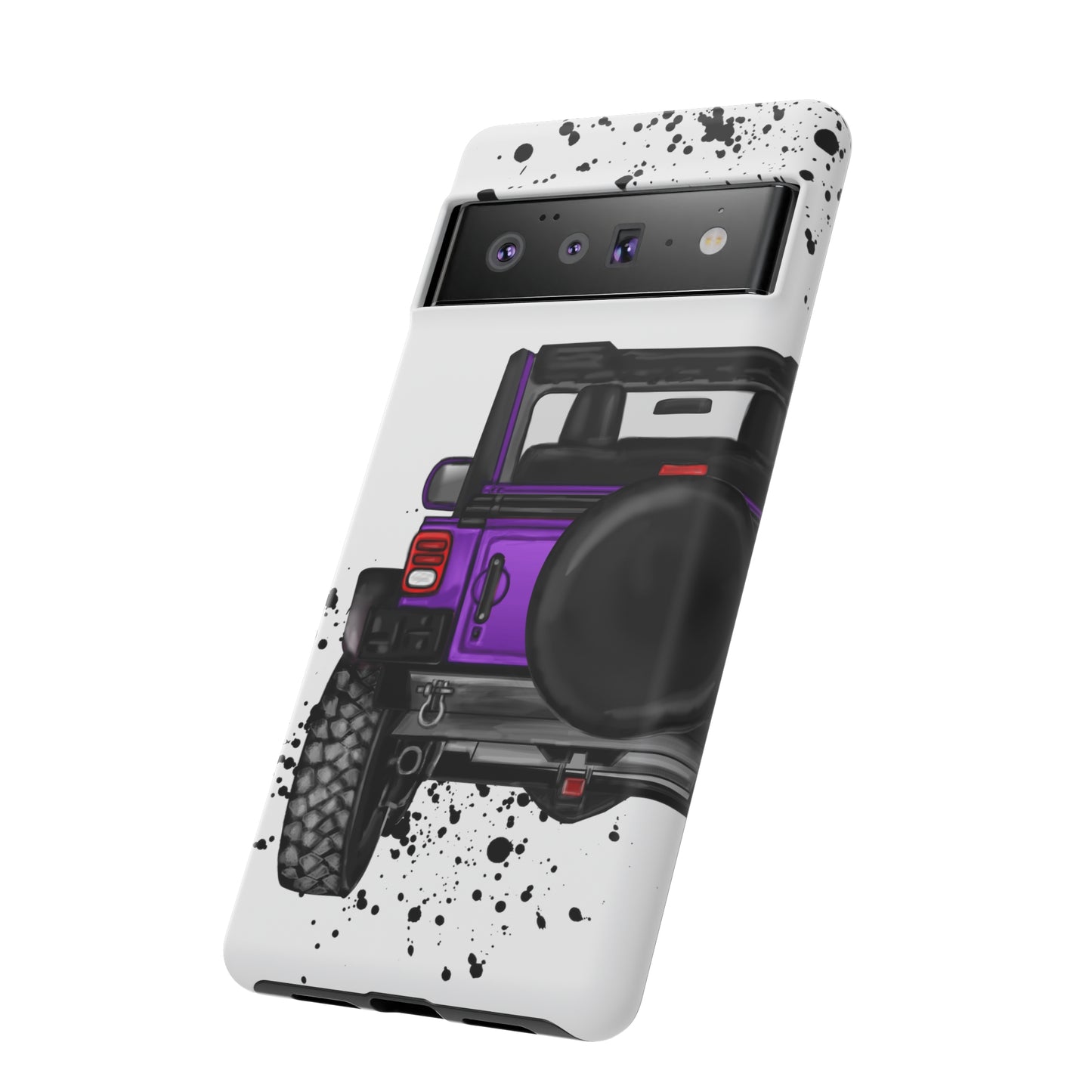 Off Road Life Purple Protective Case for Iphone, Google and Samsung