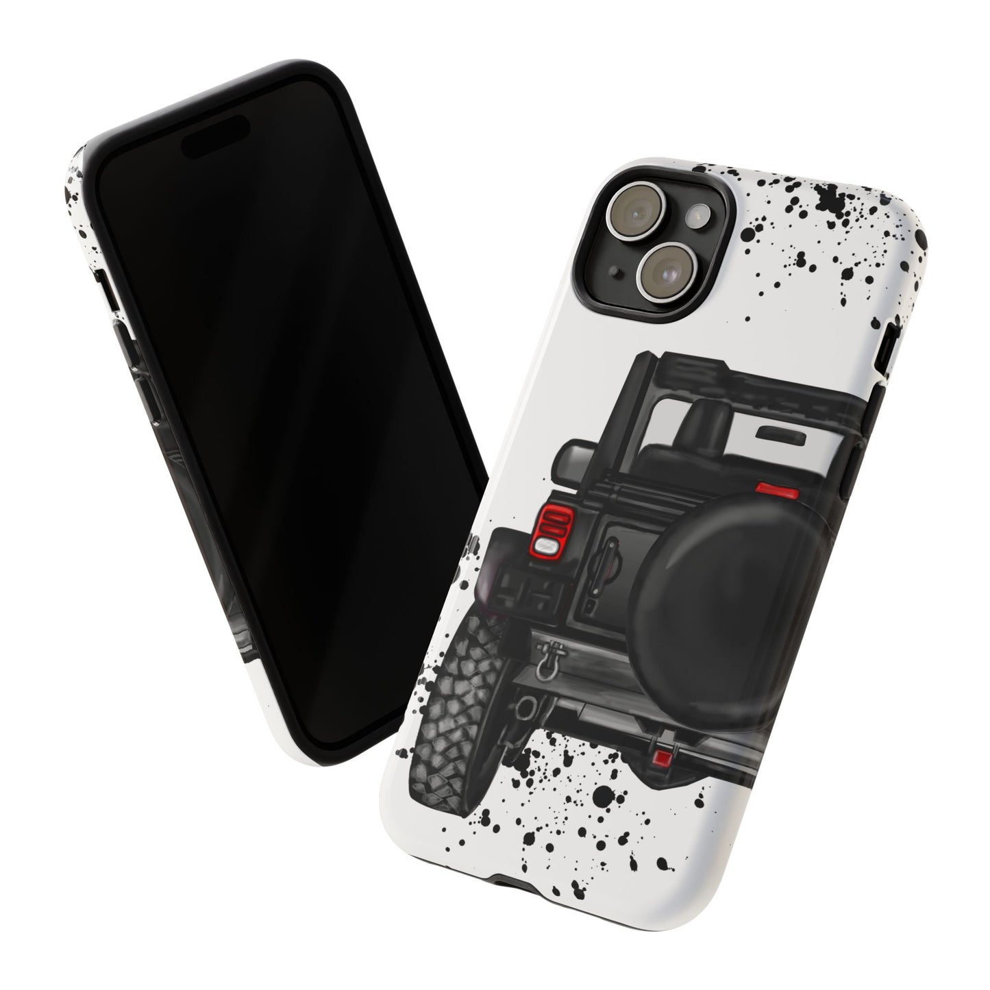 Off Road Life Black Protective Case for Iphone, Google and Samsung