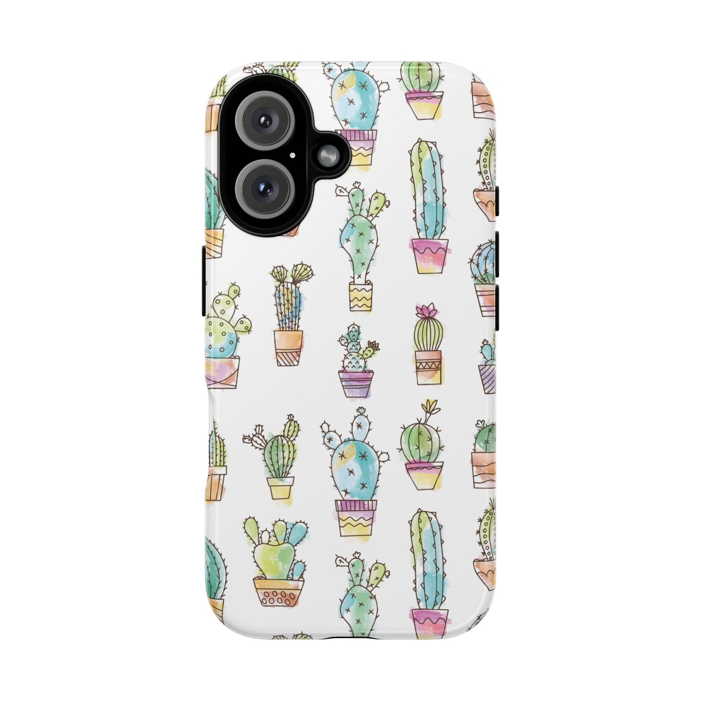 Pastel Cactus Love Phone Case