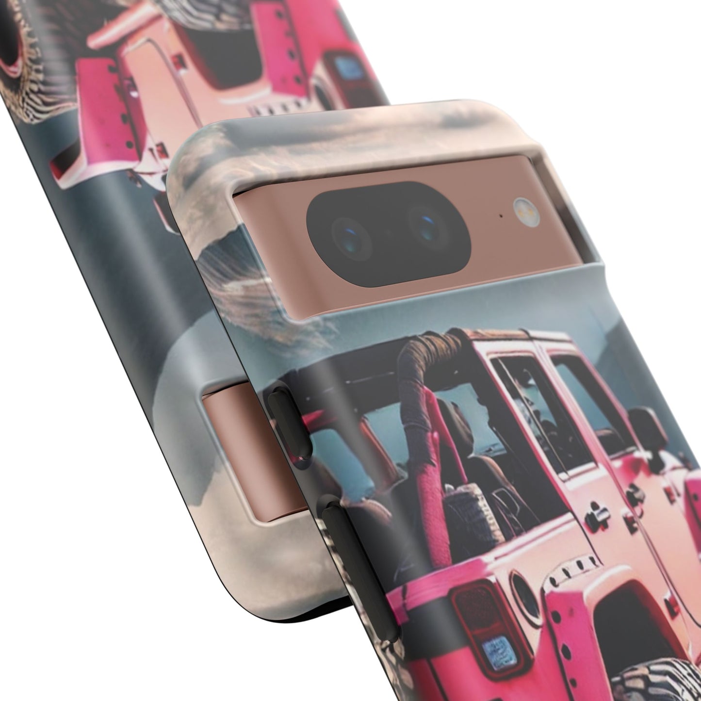 Pink Off Road Girl Phone Case