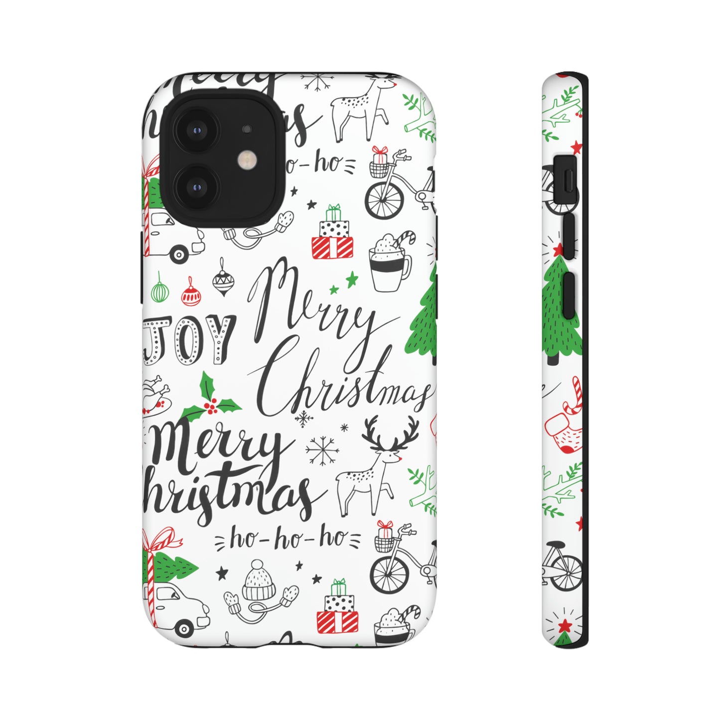 Merry Christmas Protective Phone Case for Iphone, Samsung and Google Phones