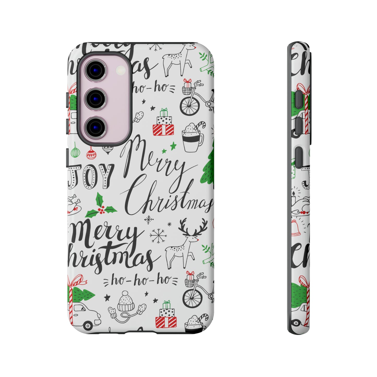 Merry Christmas Protective Phone Case for Iphone, Samsung and Google Phones