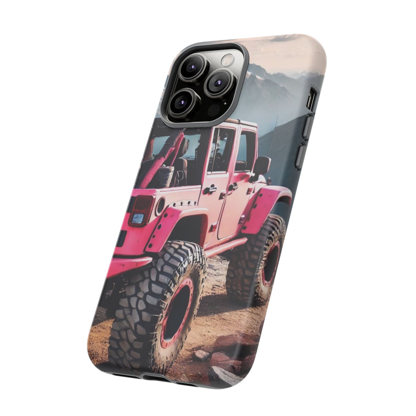 Pink Off Road Girl Phone Case