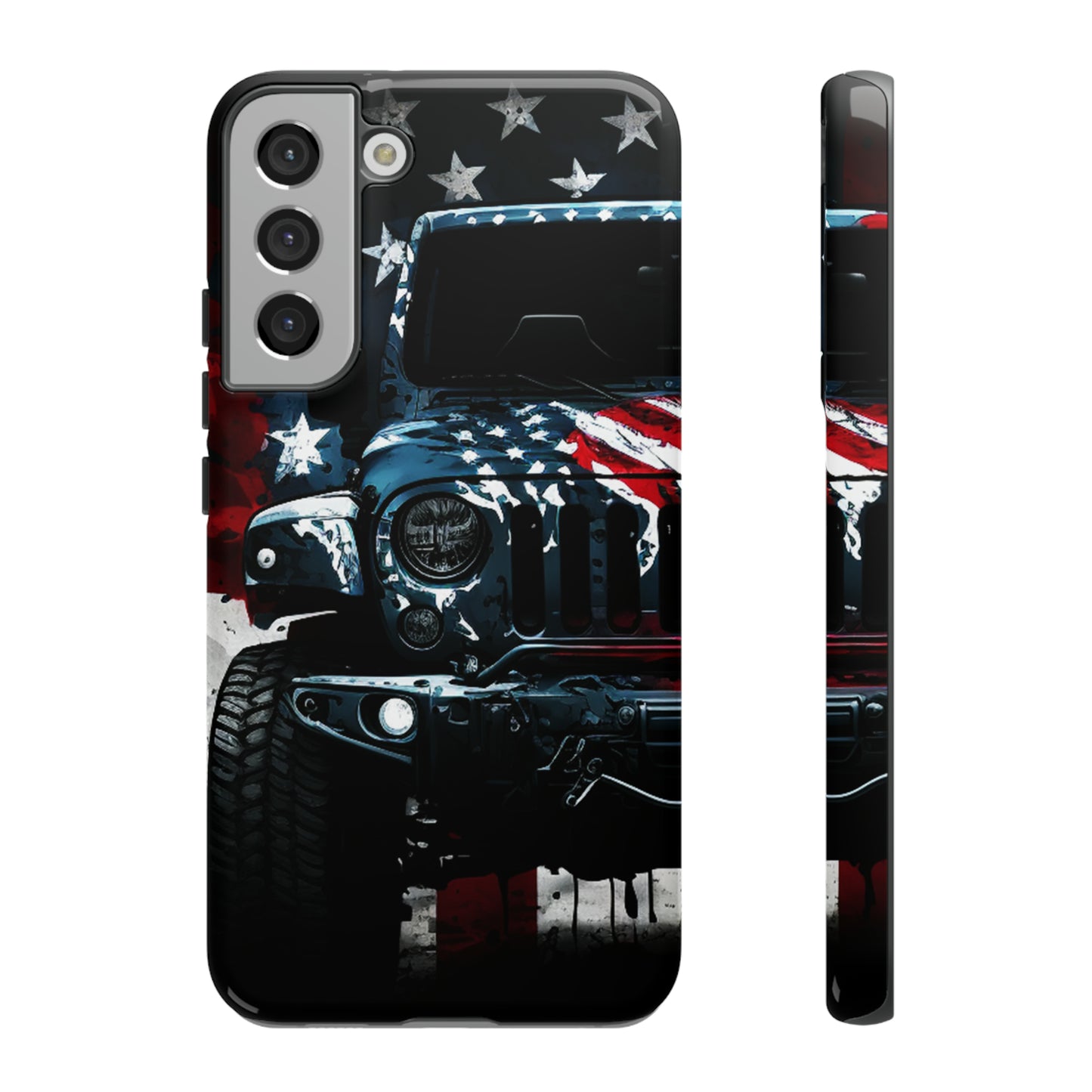 Off Roading Patriotic Protective Drop Proof Case Iphone, Samsung and Google phones