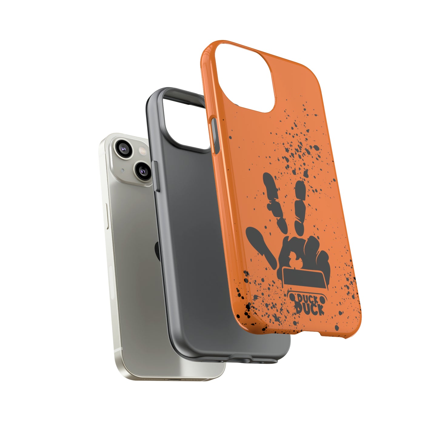 Duck Duck Orange Protective Phone Case for IPhone, Samsung and Google Phones