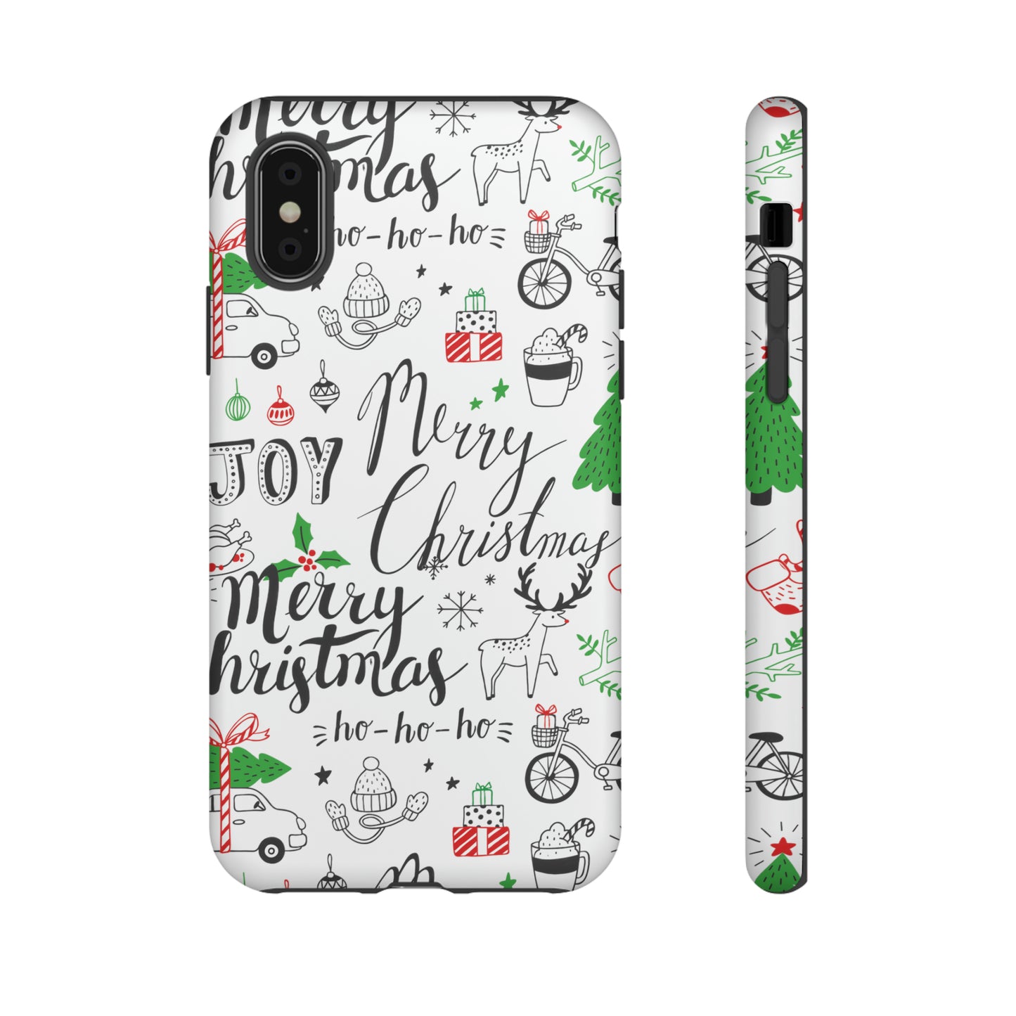 Merry Christmas Protective Phone Case for Iphone, Samsung and Google Phones