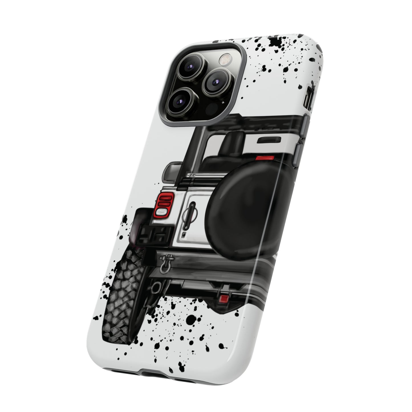 Off Road Life White Protective Case for Iphone, Google and Samsung