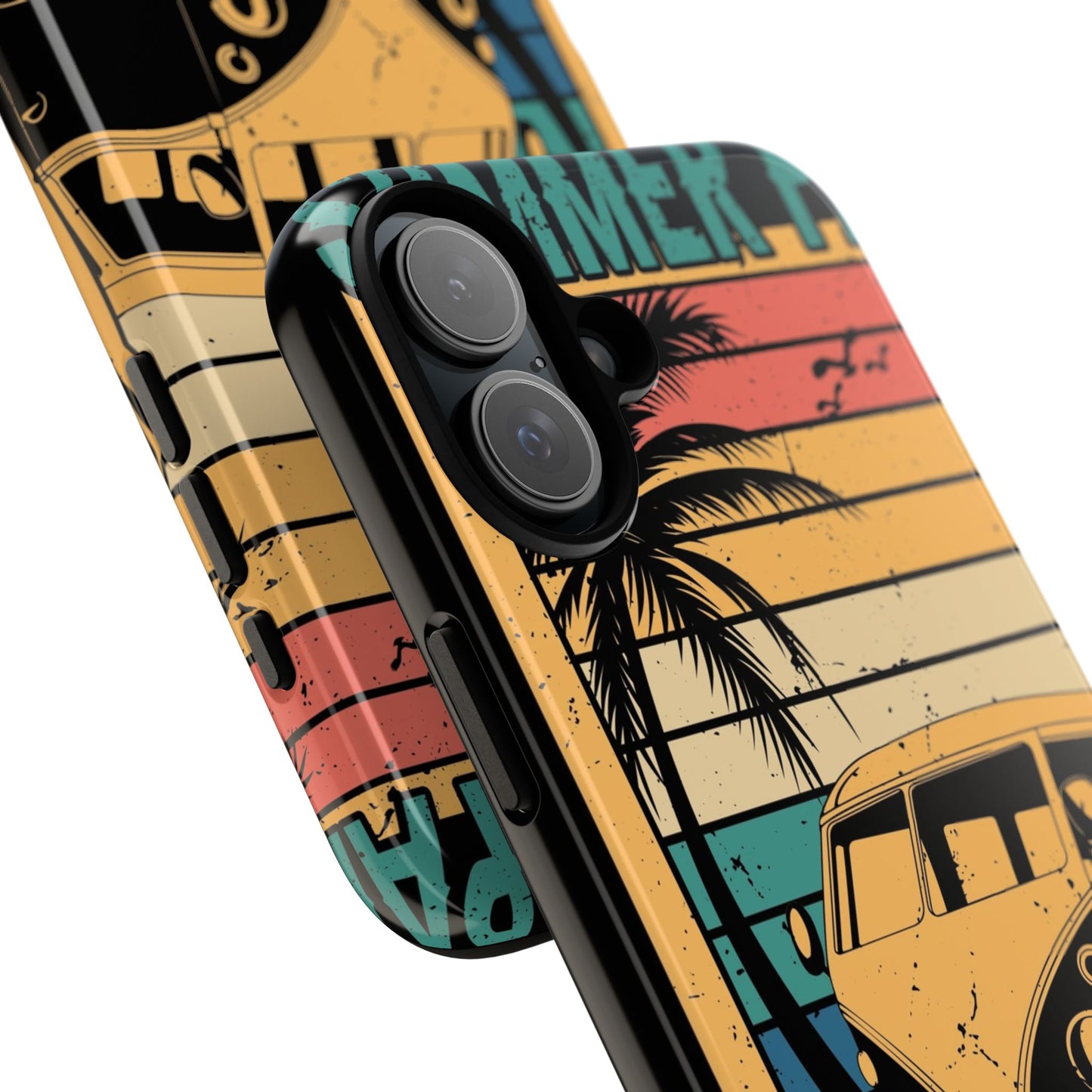 Retro Van Surf Summer Protective Phone Case