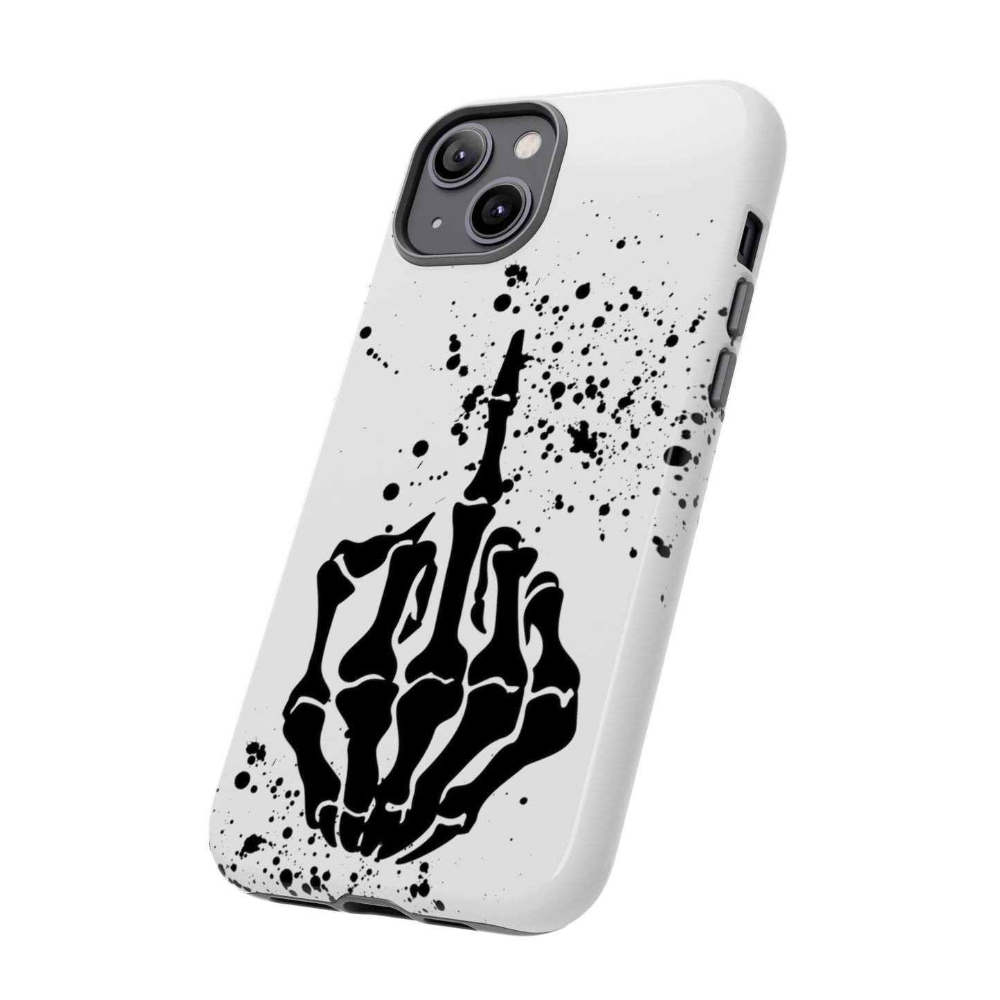 Skeleton, Finger Protective Case for Iphone, a Google and Samsung phones