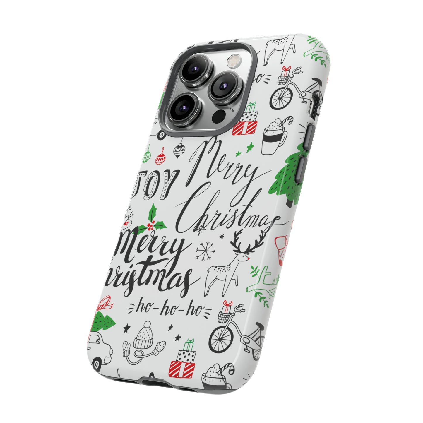 Merry Christmas Protective Phone Case for Iphone, Samsung and Google Phones