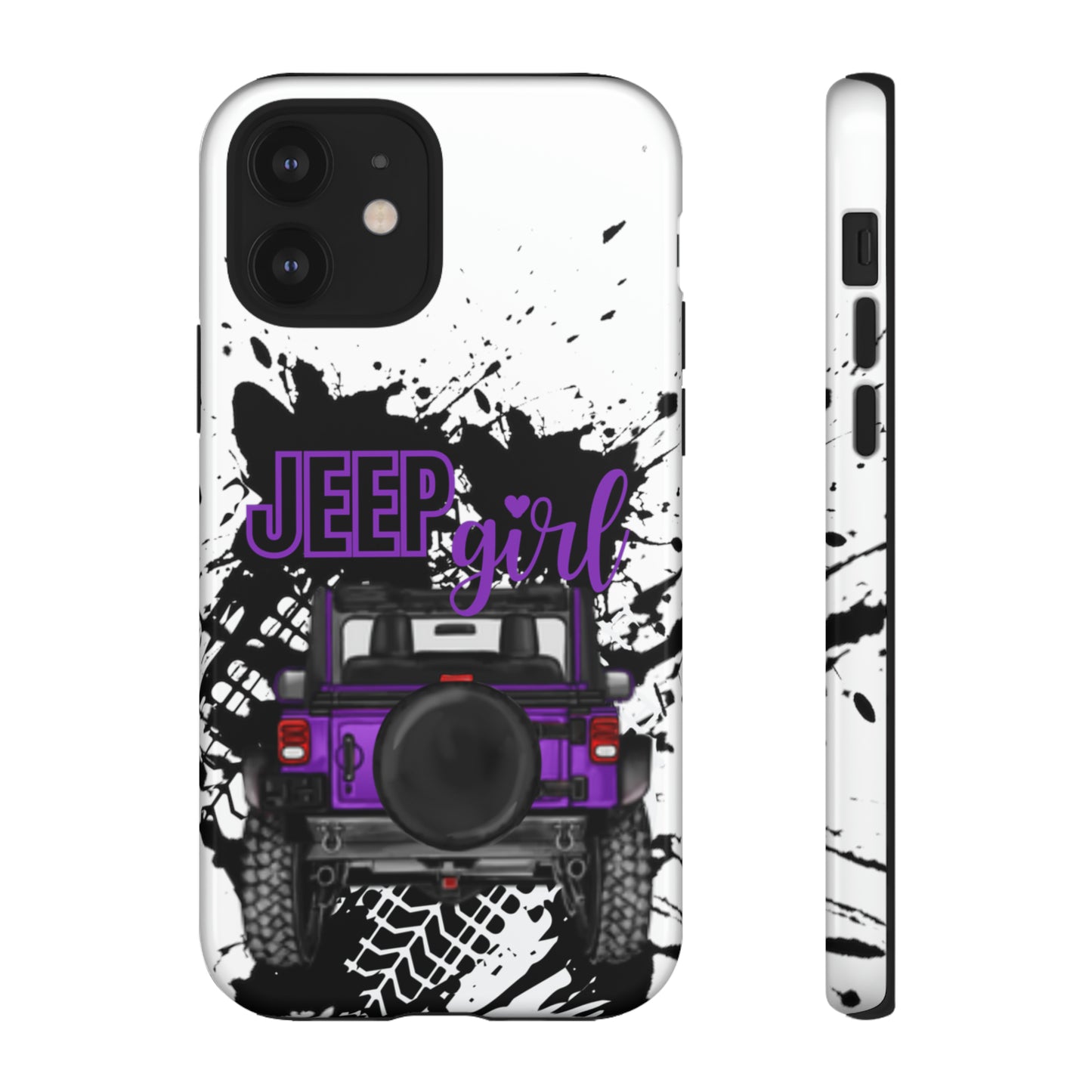 Off Road Girl Purple Tough Cases