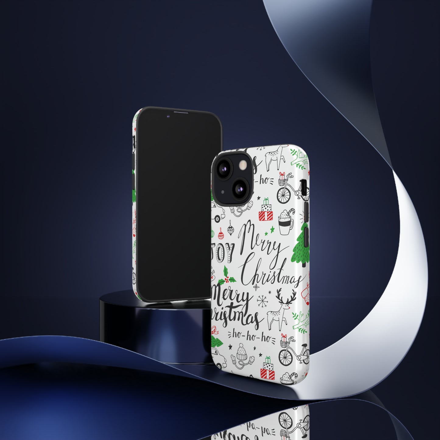 Merry Christmas Protective Phone Case for Iphone, Samsung and Google Phones