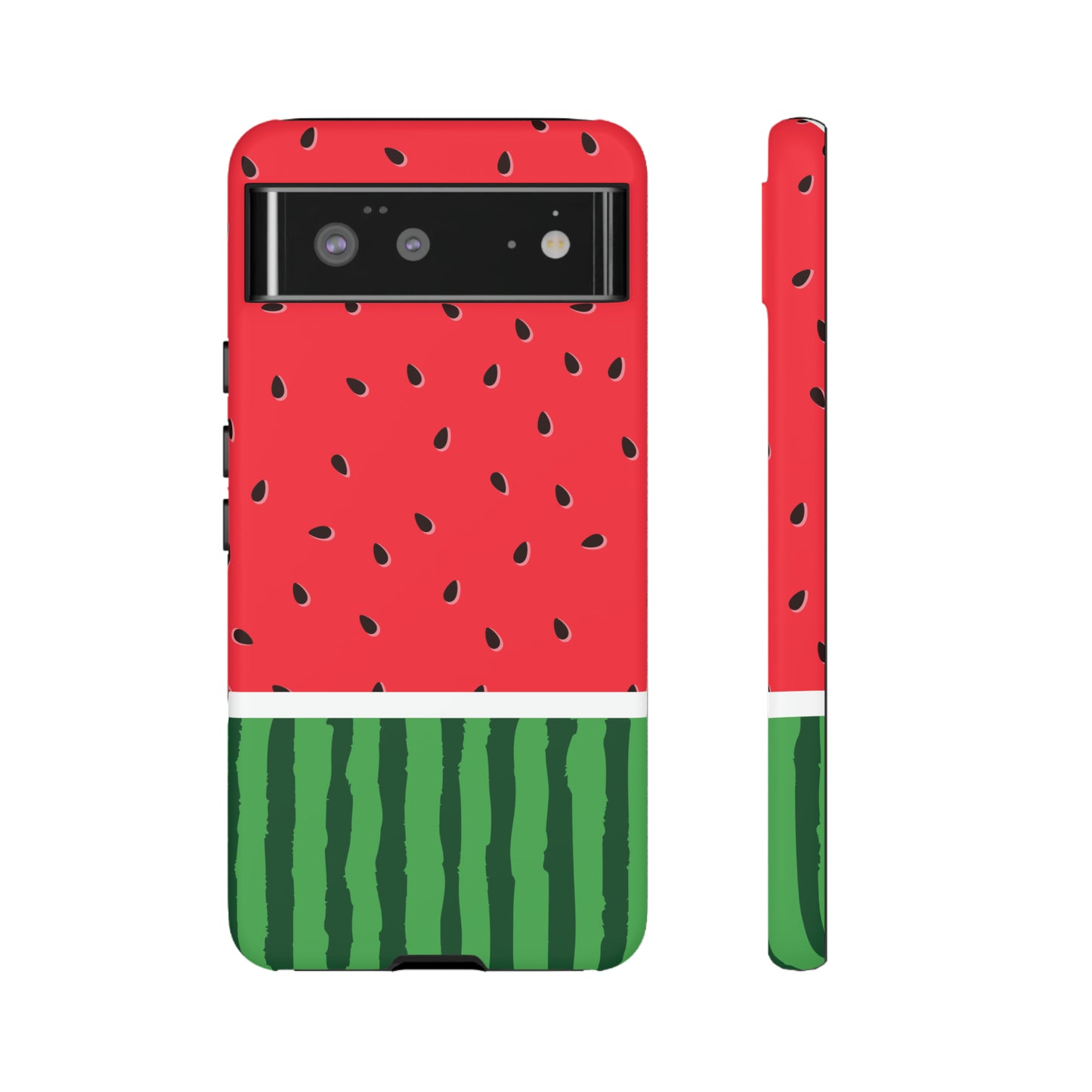 Adorable Watermelon Protective Phone Case for Google, Iphone, and Samsung Phone Cases