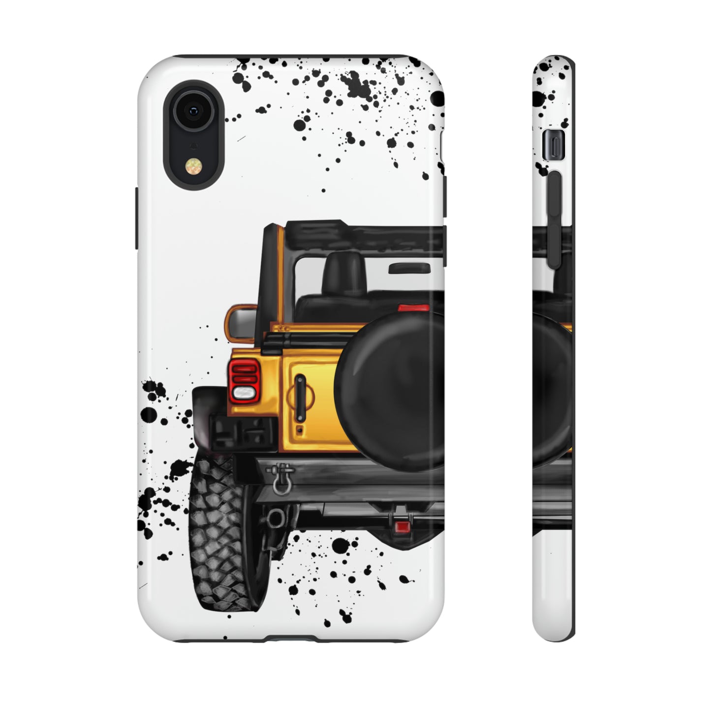 Off Road Life Yellow Protective Case for Iphone, Google and Samsung