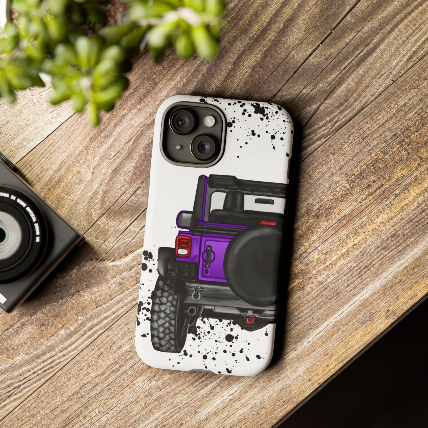 Off Road Life Purple Protective Case for Iphone, Google and Samsung