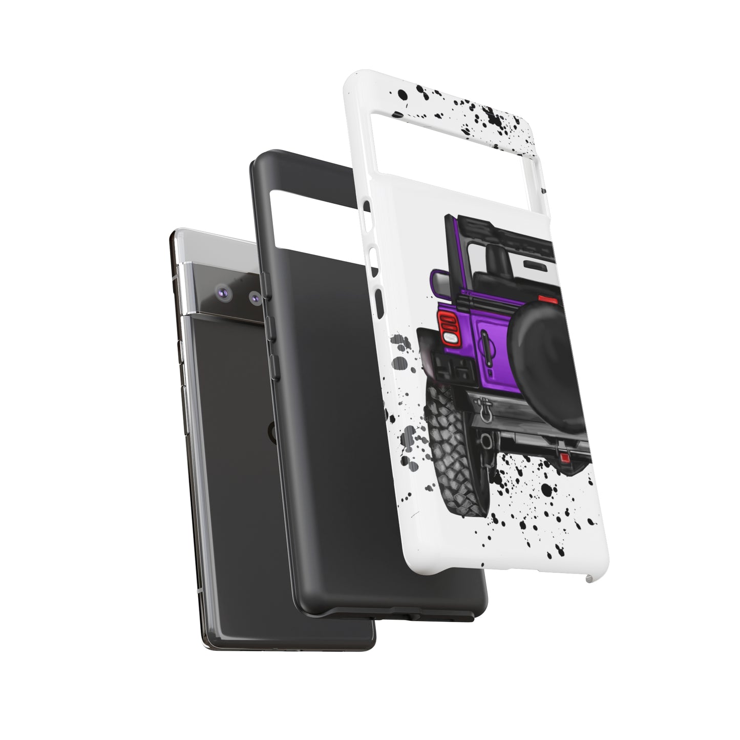 Off Road Life Purple Protective Case for Iphone, Google and Samsung