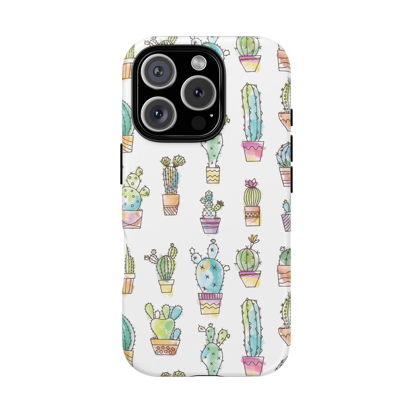 Pastel Cactus Love Phone Case