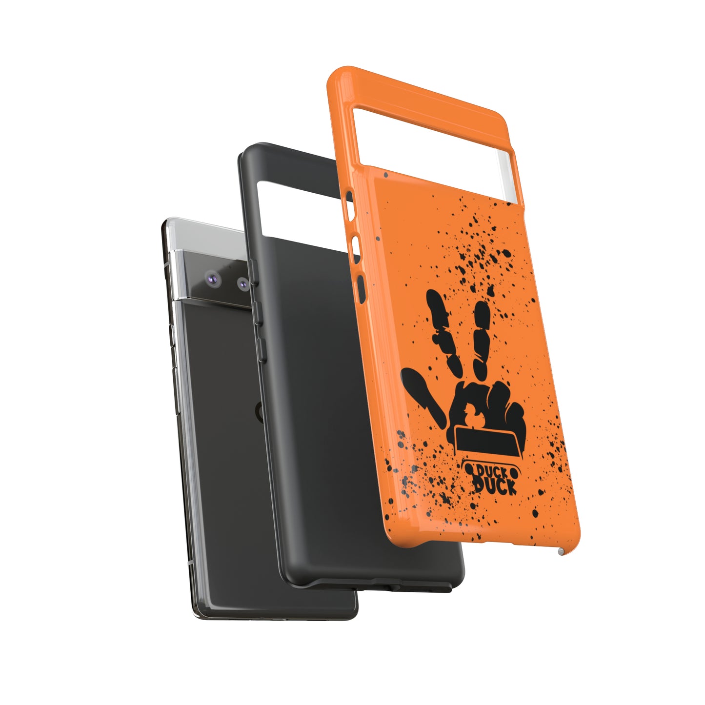 Duck Duck Orange Protective Phone Case for IPhone, Samsung and Google Phones