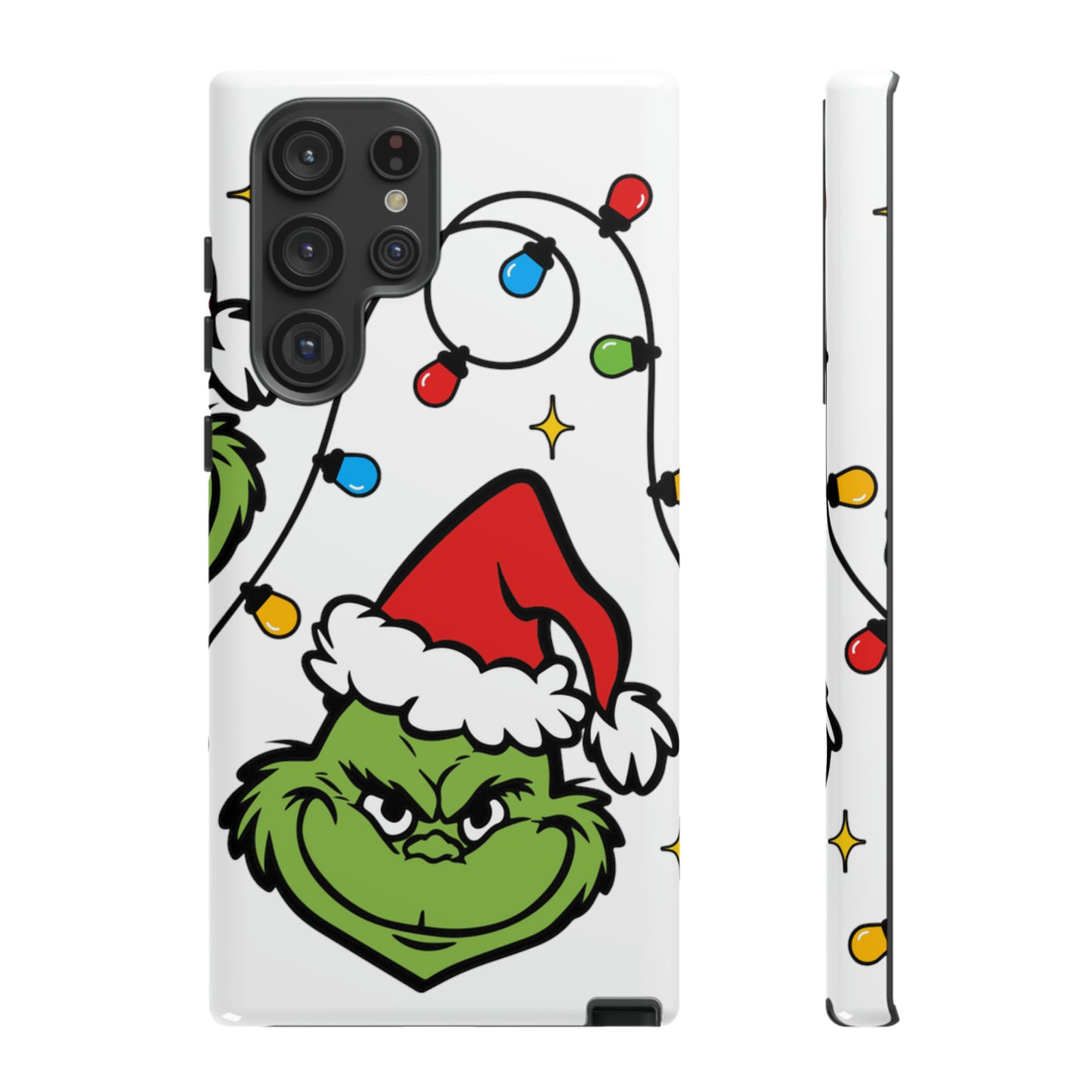 Grinchmas Lights Protective Case for IPhone, Samsung and Google Phones