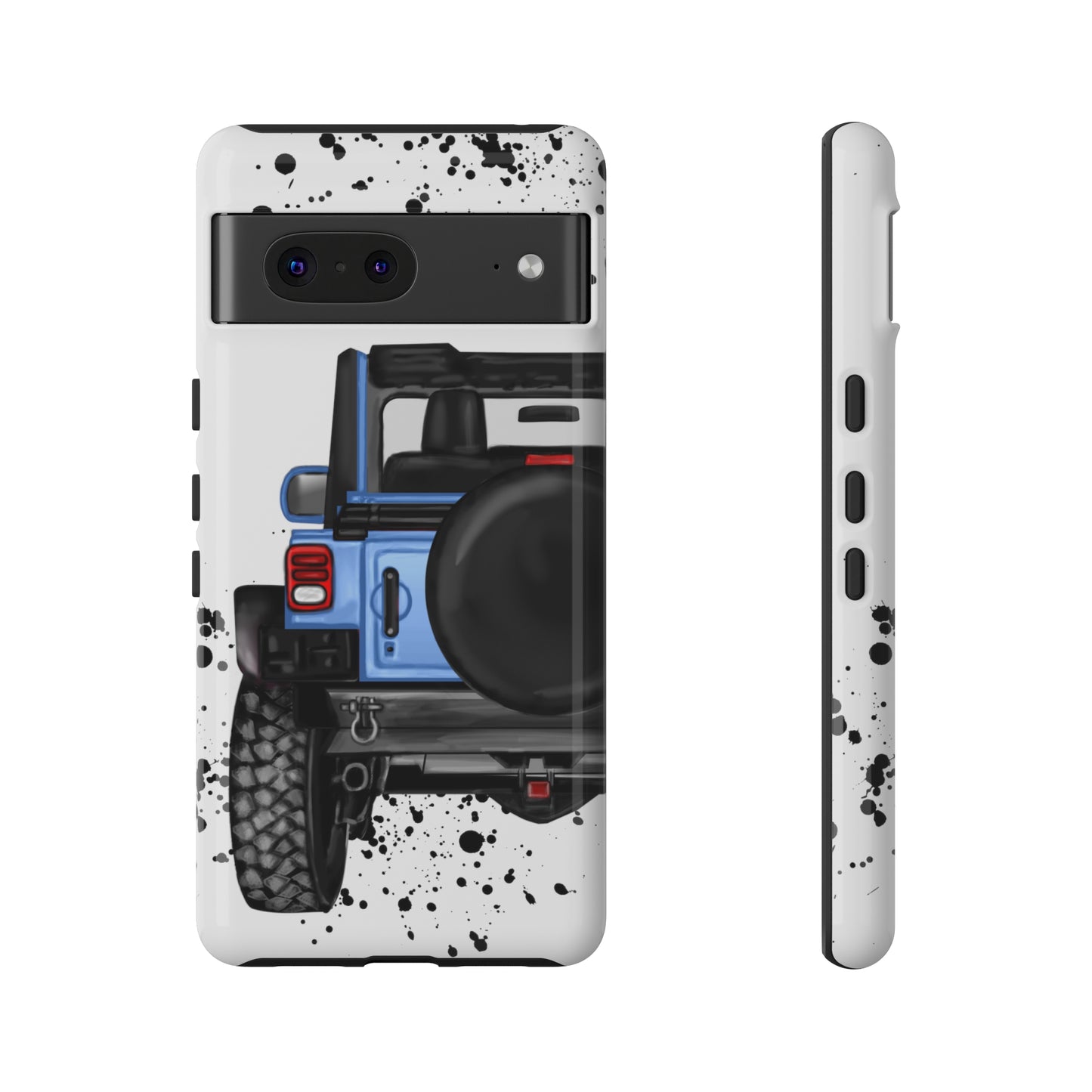 Off Road Life Light Blue Protective Case for Iphone, Google and Samsung