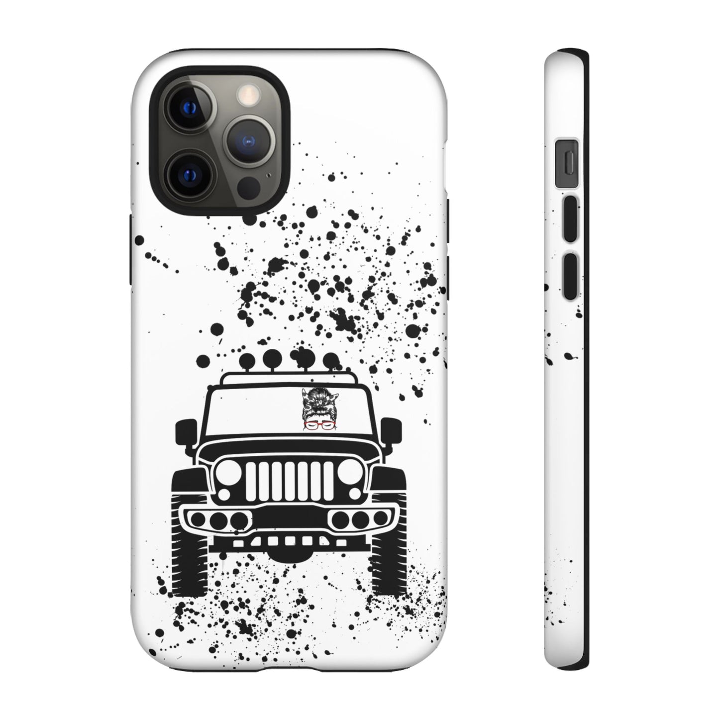 Off Road Girl with Glasses Tough Cases