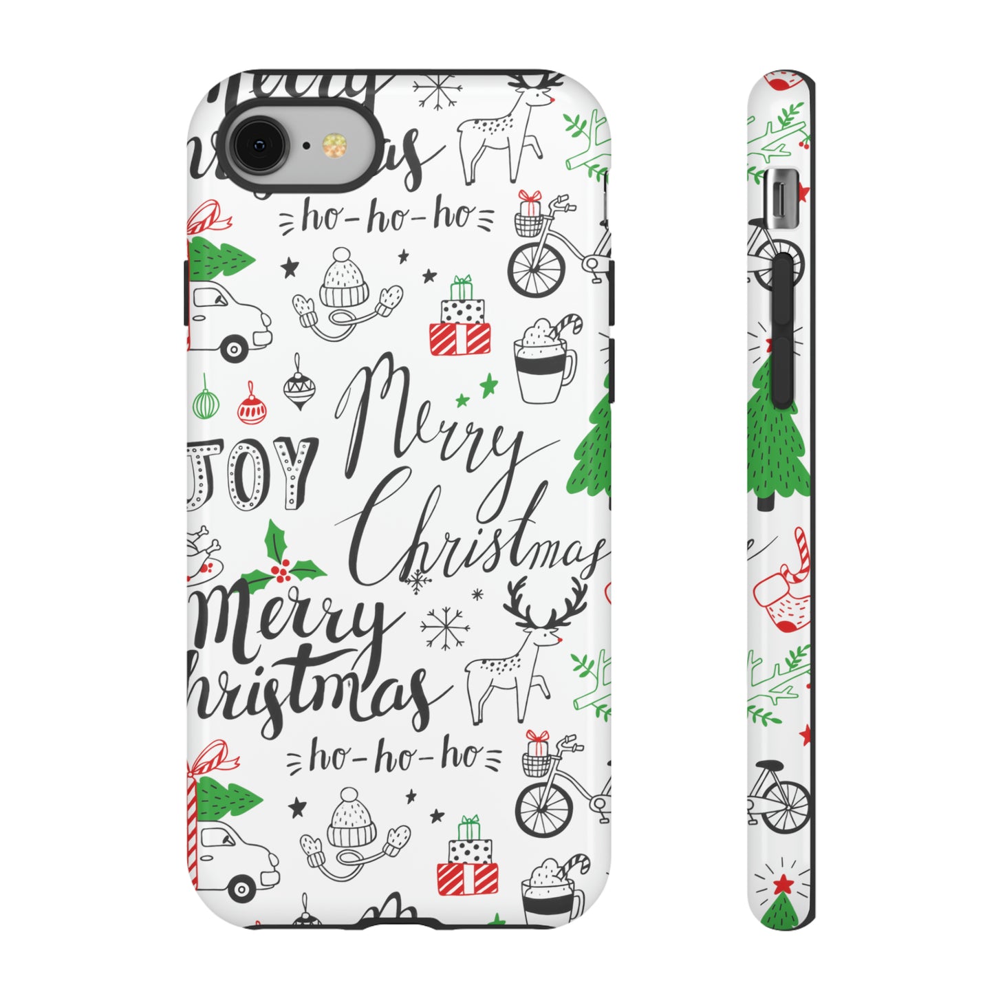 Merry Christmas Protective Phone Case for Iphone, Samsung and Google Phones