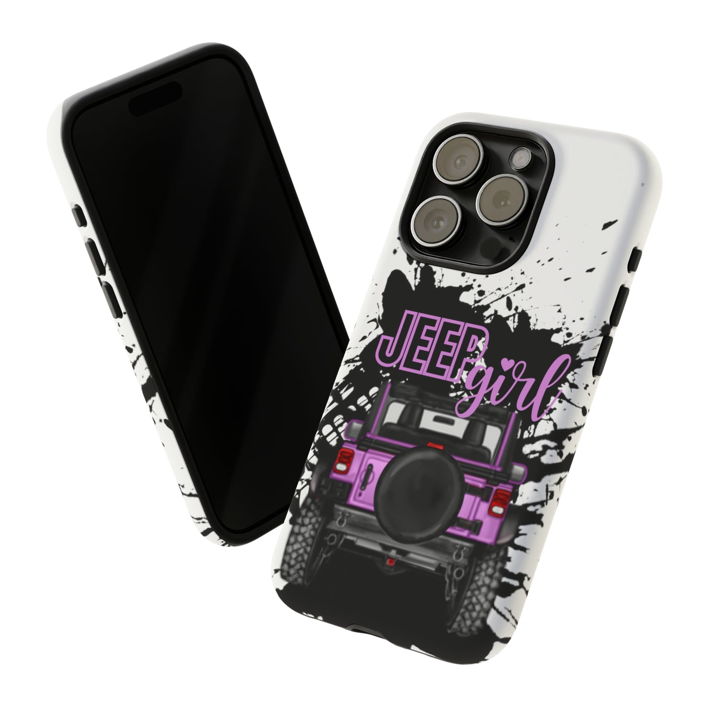 Off Road Girl Pink Tough Cases