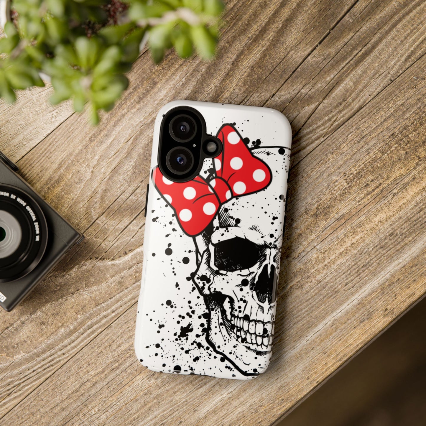 Disney Bow Skull Phone Case