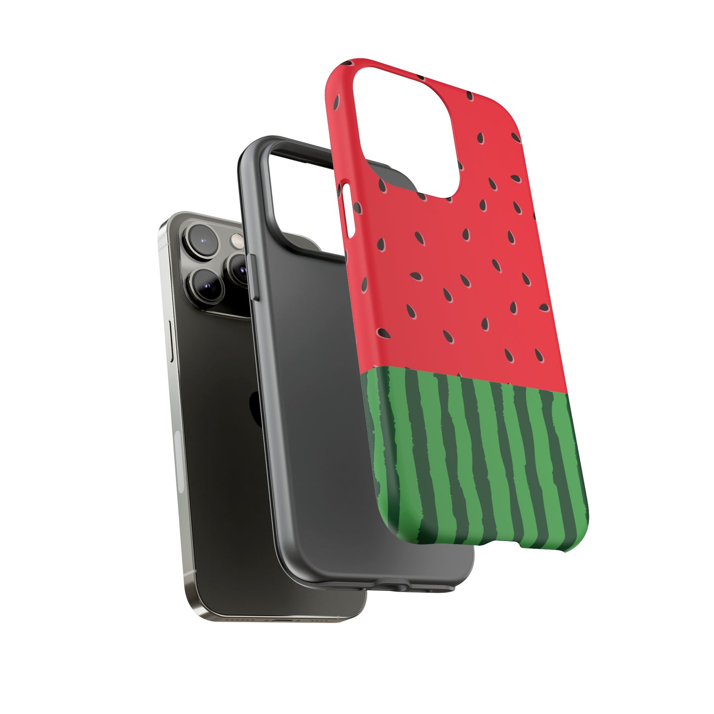 Adorable Watermelon Protective Phone Case for Google, Iphone, and Samsung Phone Cases