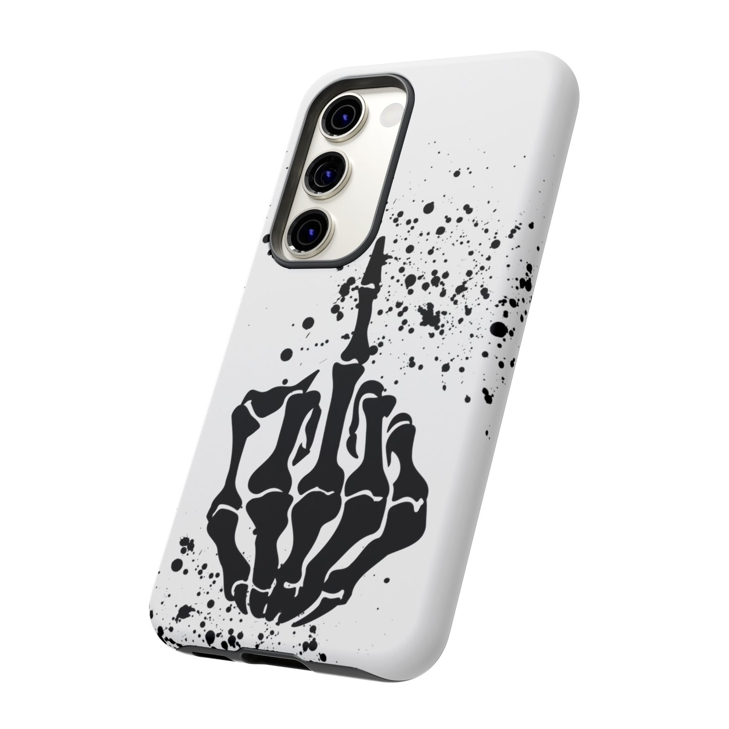 Skeleton, Finger Protective Case for Iphone, a Google and Samsung phones