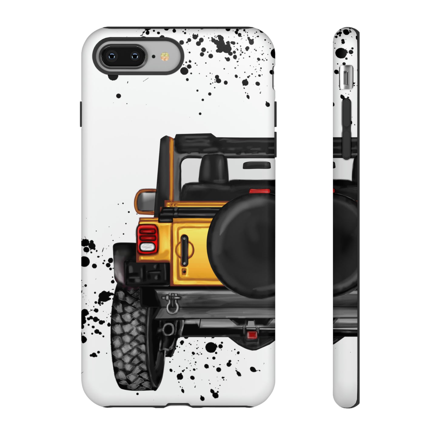 Off Road Life Yellow Protective Case for Iphone, Google and Samsung