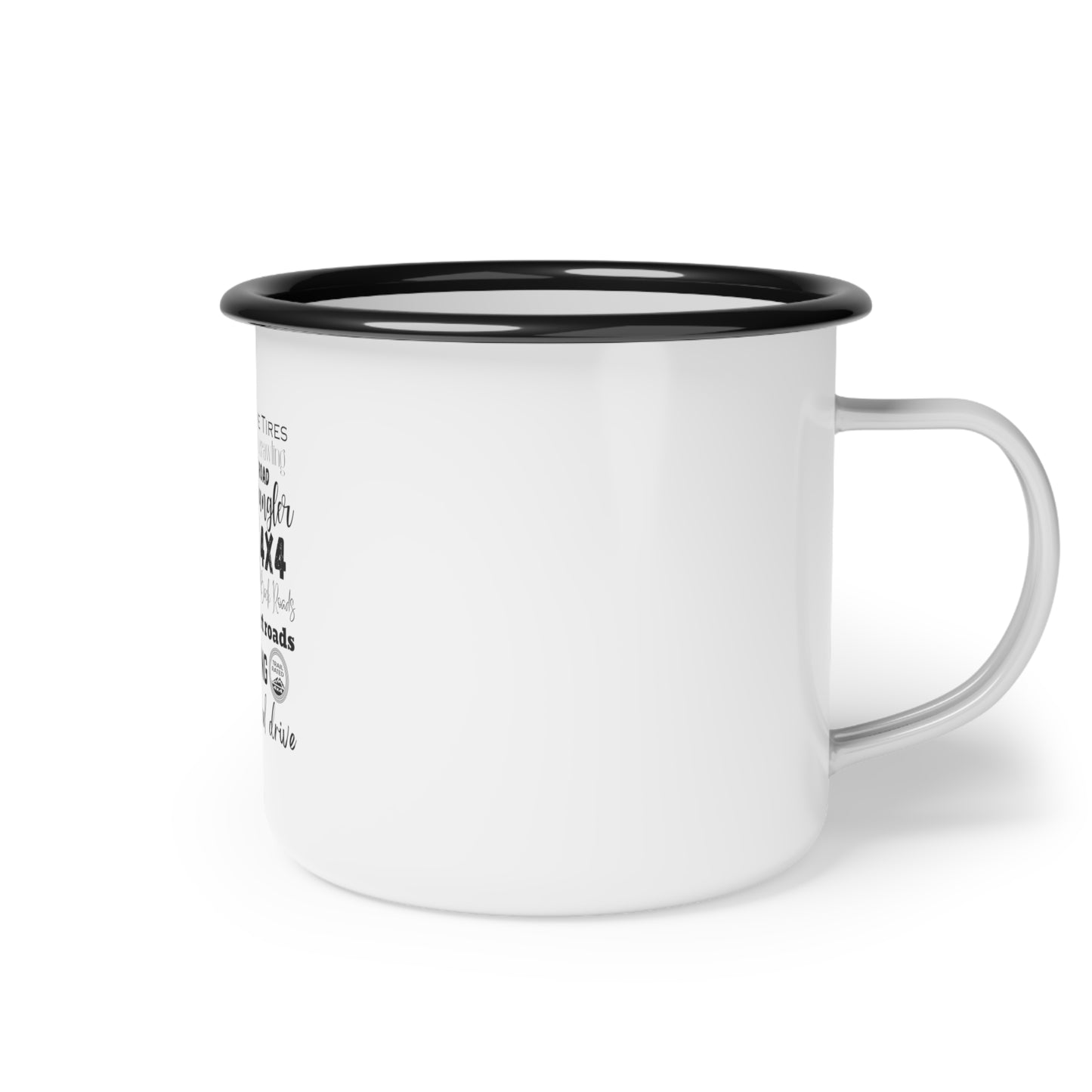 Off Road Enamel Camp Cup