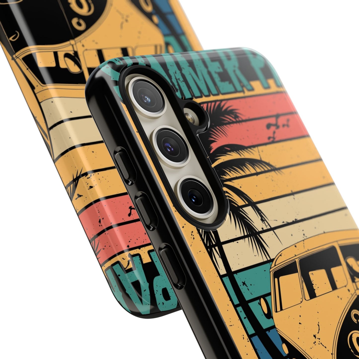 Retro Van Surf Summer Protective Phone Case