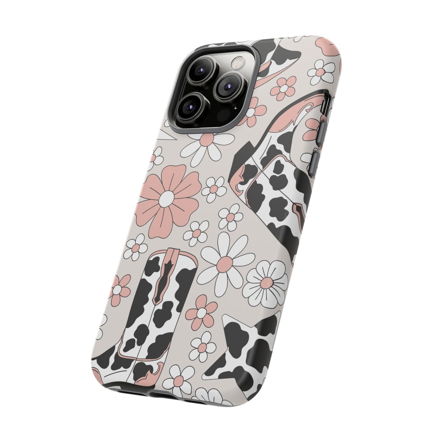 Western Flower Protective Phone Case for Google, Iphone and Samsung Phones