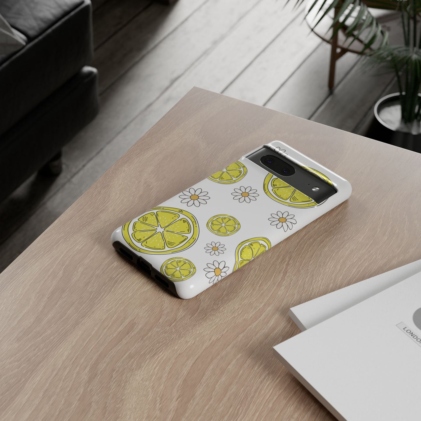 Lemons and Daisys Protective Phone Case