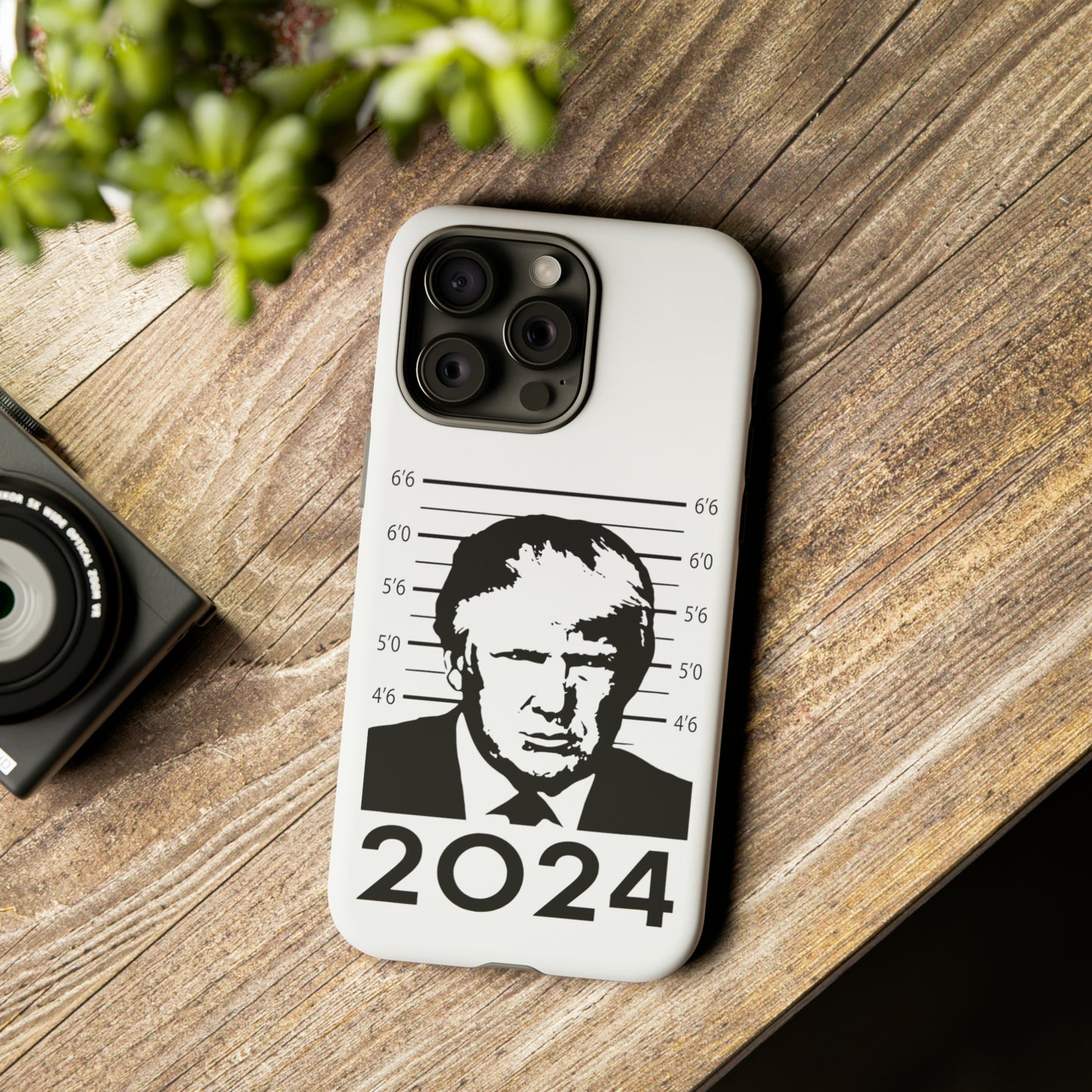 Trump Mug Shot Protective Phone Case for IPhone, Google and Samsung