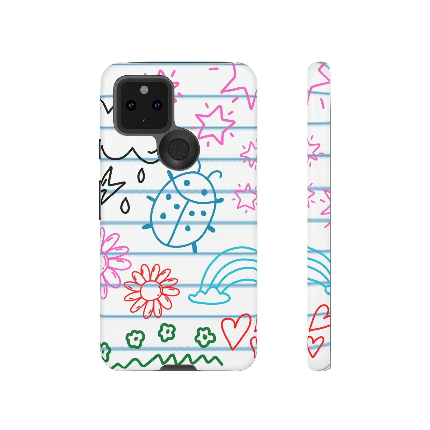 Kid Doodles Protective Phone Case for IPhone, Google and Samsung phones