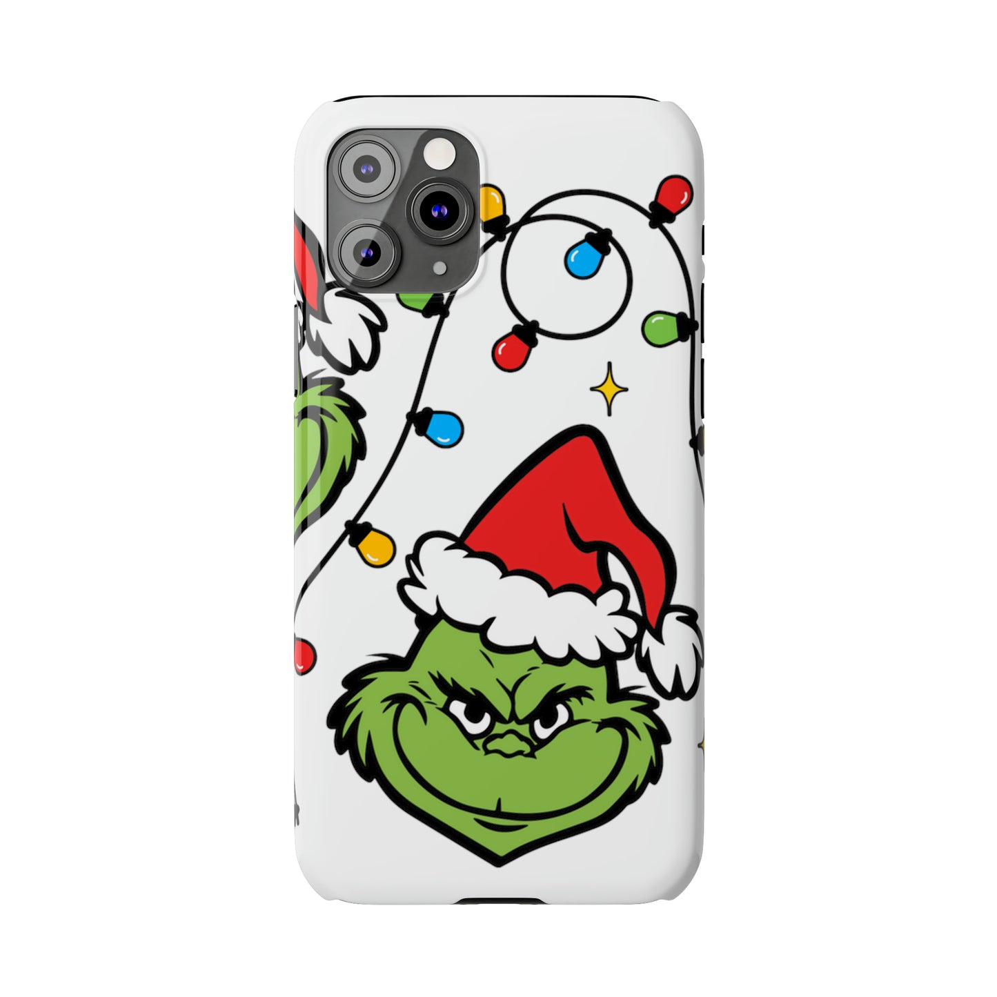 Grinchmas Lights Slim Phone Case for Iphone