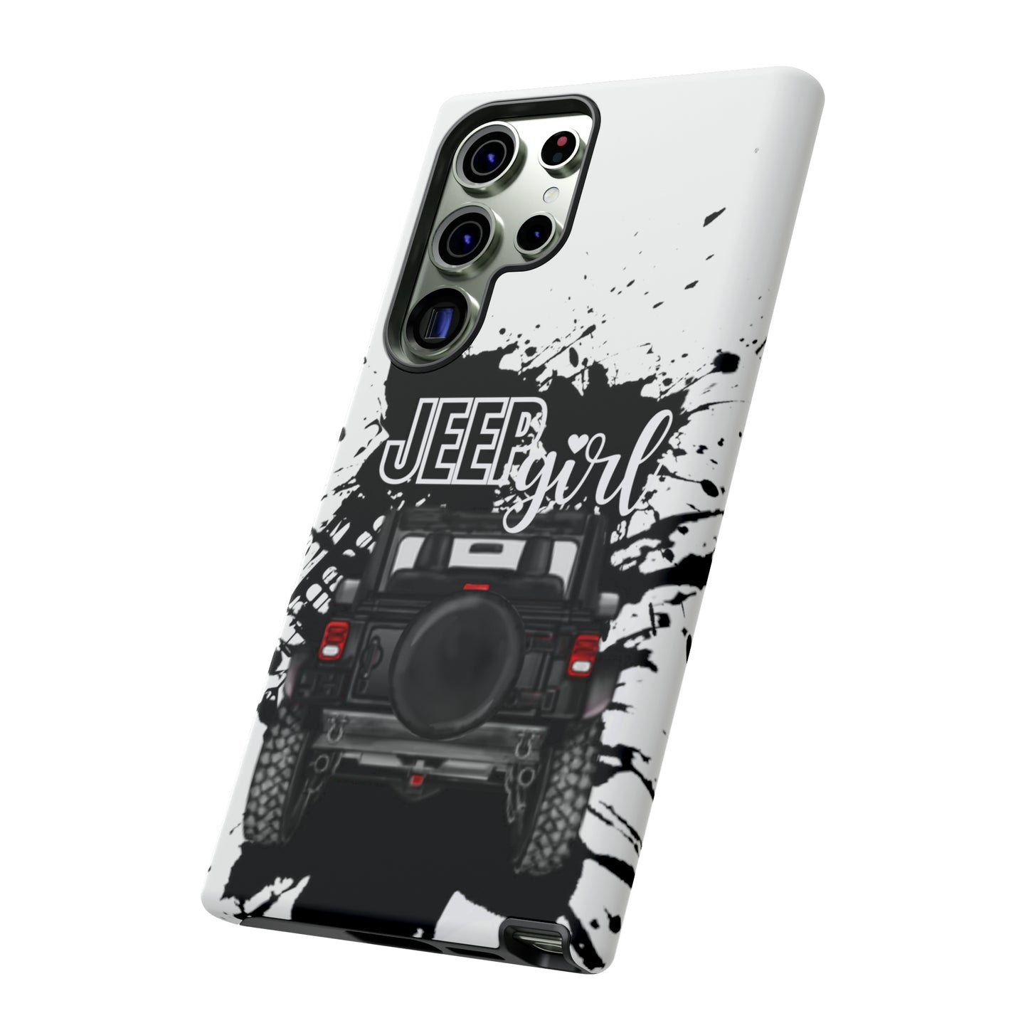 Off Road Girl Black Tough Cases