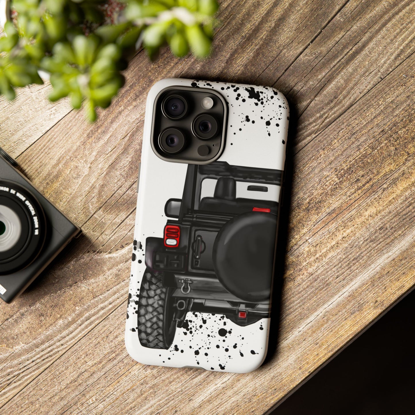Off Road Life Black Protective Case for Iphone, Google and Samsung