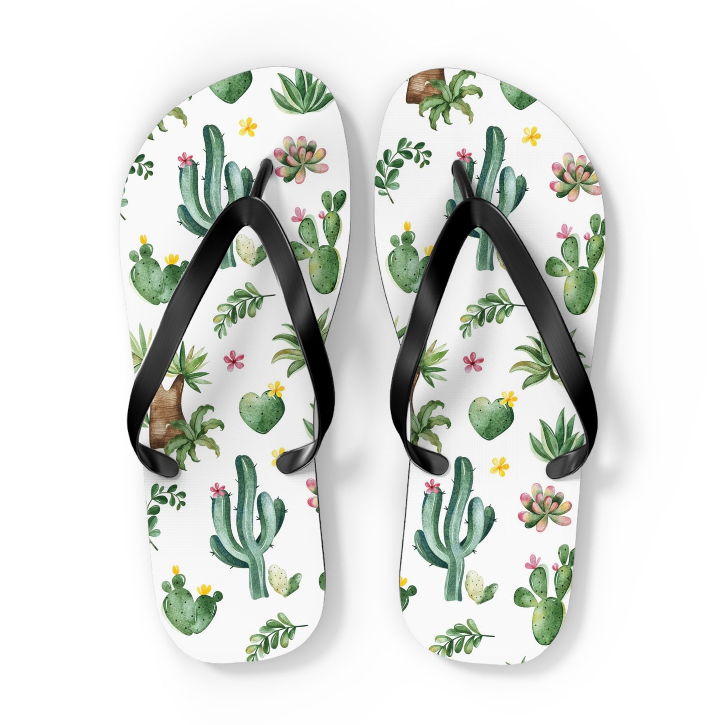 Cactus Flip Flops