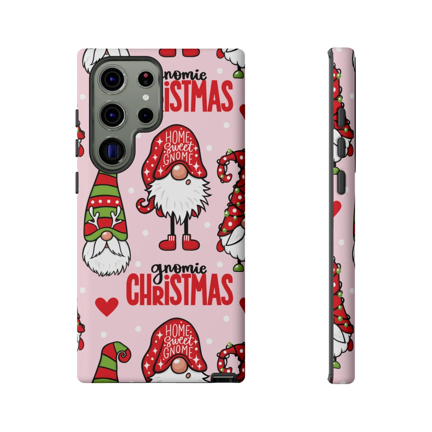 Gnomie Christmas Wrangler Protective Phone Case for Iphone, Samsung and Google Phones