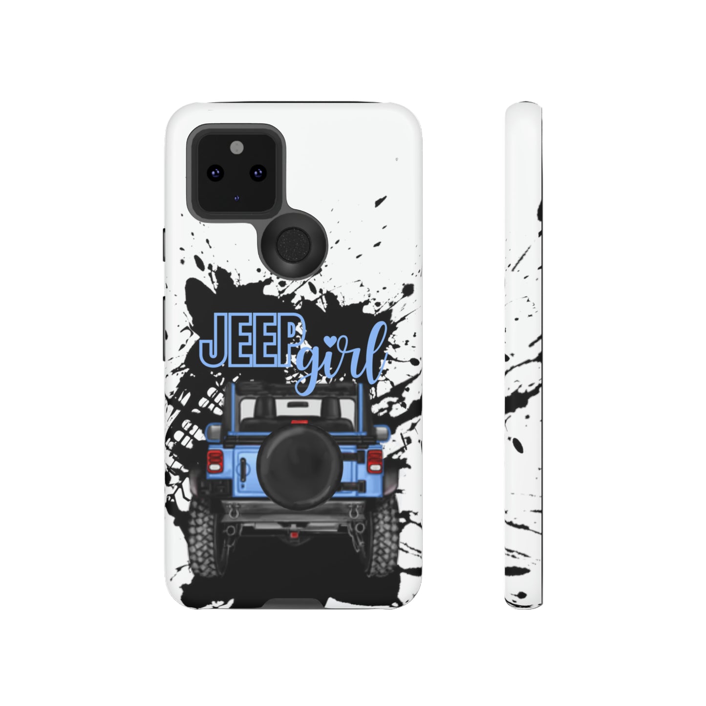 Off Road Girl Blue Tough Cases