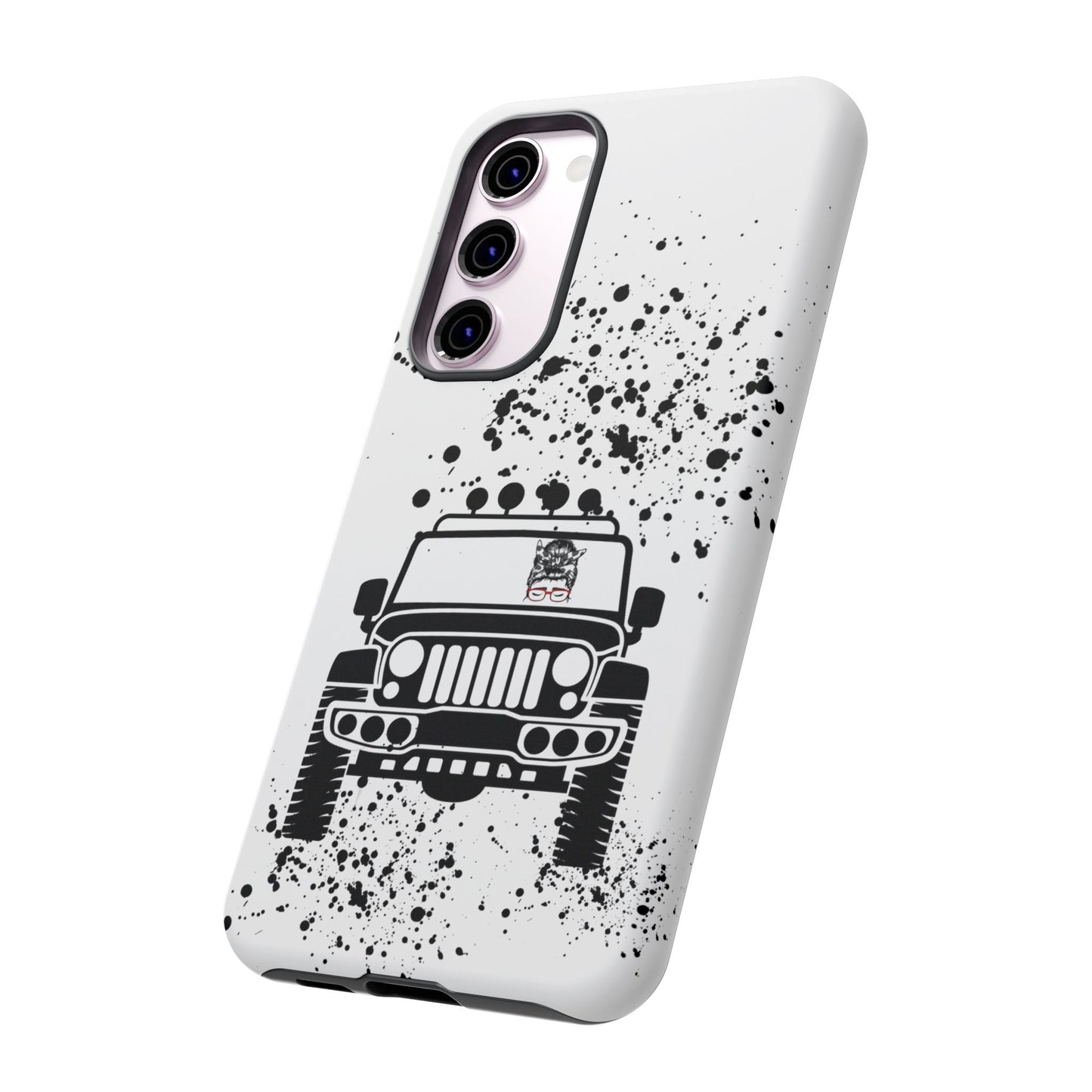 Off Road Girl with Glasses Tough Cases