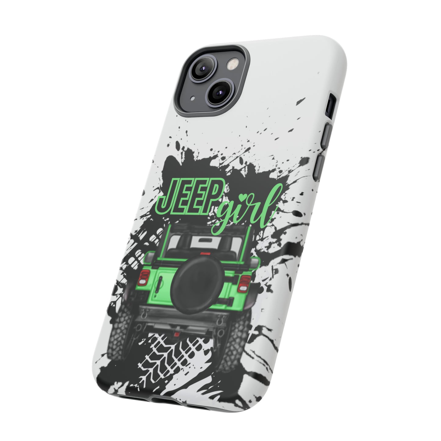 Off Road Girl Green Tough Cases