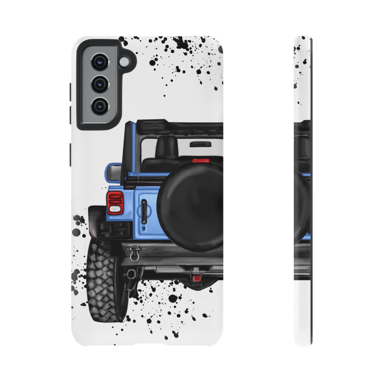 Off Road Life Light Blue Protective Case for Iphone, Google and Samsung