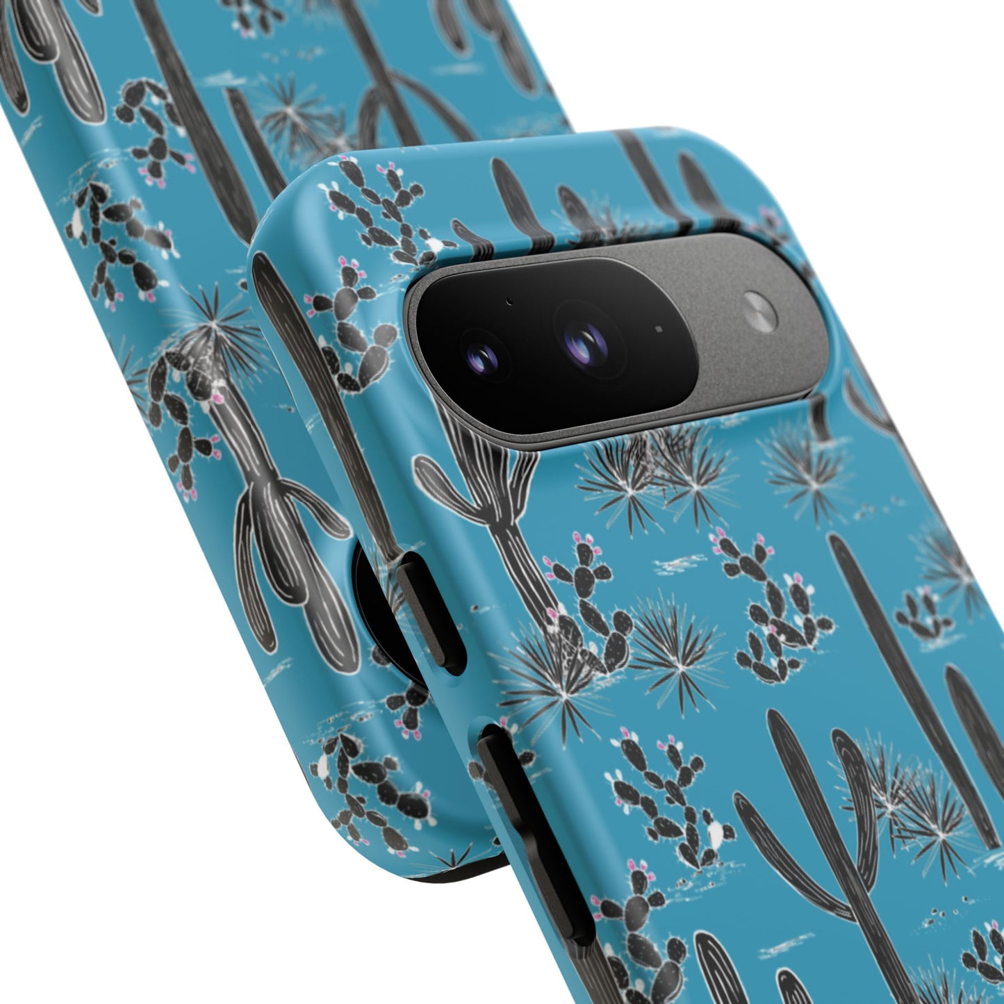 Turquoise Cactus Love Phone Case