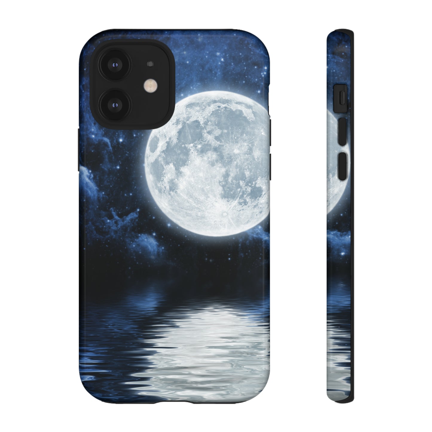 Moon Reflection Protective Phone Case for IPhone, Google and Samsung Phones